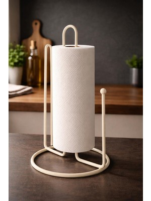 Okyanus Home Krem Rengi Tezgah Üstü Kağıt Havluluk