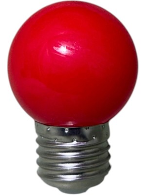 Ormey 1WATT Top Kırmızı Gece Ampülü