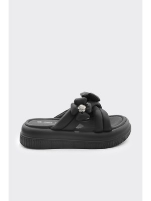 Derinet Çapraz Bantlı Kadın Terlik