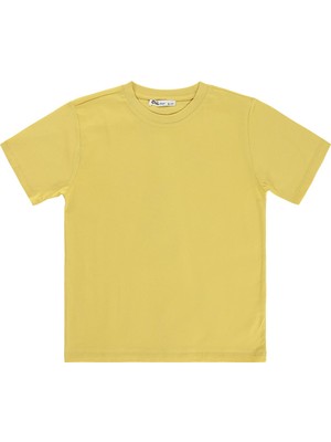 Civil Boys Basic 6-9 Yaş Tişört - Sarı