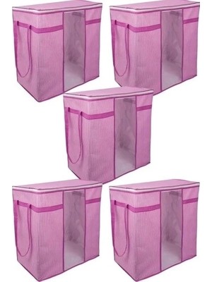 Uravas Store 12 Adet Pencereli Hurç Mega Boy Çok Amaçlı Düzenleyici 40X40X75 cm 0256