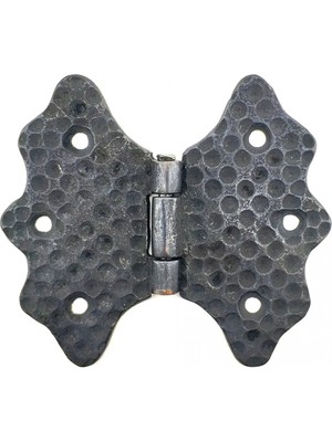 Uravas Store Lounge Antika Tarz Dekoratif Pirinç Menteşe - 92 Mm, Oksit