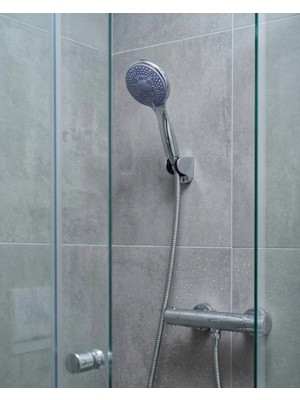 Uravas Store 4 Modlu El Duşu Başlığı Spiral Hortumlu Duş Seti Banyo Aksesuarı