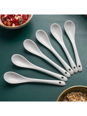 Uravas Store Porselen Baharat Kaşığı 1 Adet