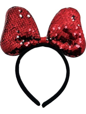 Uravas Store Renk Değiştiren Pullu Payetli Fiyonk Parti Tacı