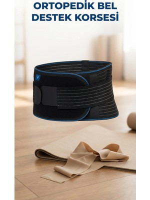 Uravas Store Nefes Alabilir Ayarlanabilir Unisex Ortopedik Bel Destekli Korsesi