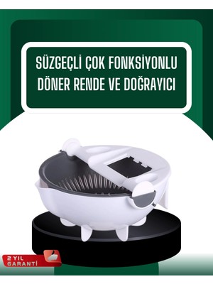 Uravas Store Çok Amaçlı Hazneli Sebze Rende Doğrayıcı Soyucu