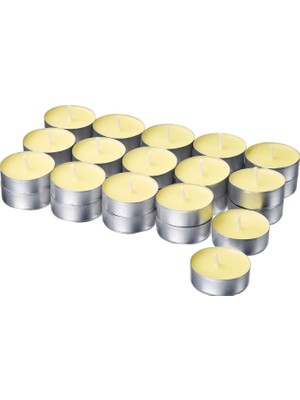 Ikea Lotsfagel Kokulu Tealight Mum Sarı 3.5 Saat Turunç Çiçeği