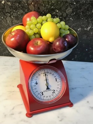 Uravas Store 5 kg Nostalji Mutfak Tartısı Analog Terazi