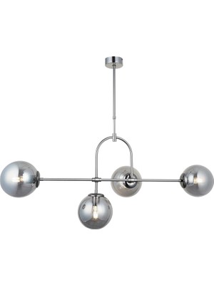 Avize Pazarı Portemo 4'lü Krom Avize