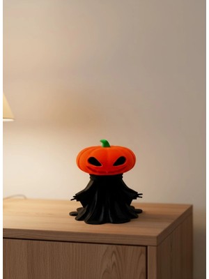 Uravas Store Cadılar Bayramı Temalı Balkabağı Figür 9cm Dekor Objesi