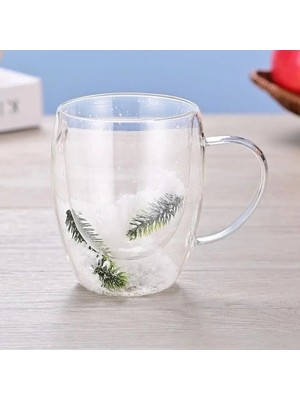 Uravas Store Çift Cidarlı Çam Bardak