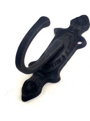 Uravas Store Lounge Antika Tarz Dekoratif Pirinç Perdelik Askı - Oksit