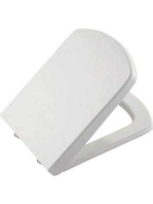 Uravas Store Lüks Kare Amartisörlü Yavaş Kapanan Klozet Kapağı