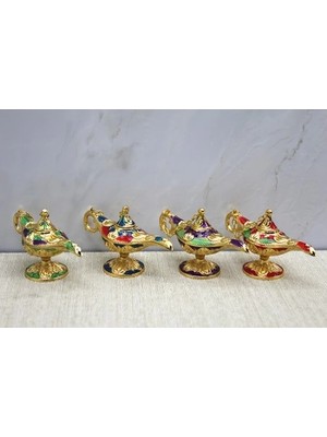 Uravas Store Mineli Metal Alaaddin Lambası Model 1