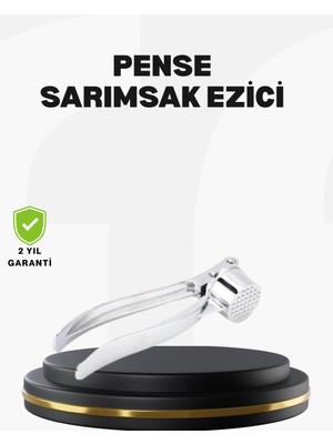 Uravas Store Profesyonel Sarımsak Ezici Sağlam Yapı Rahat Kavrama