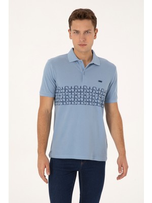 U.s. Polo Assn. Erkek Açık Mavi Tişört 50324789-VR003