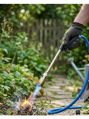 Uravas Store Profesyonel Gazlı Pürmüz Alev Tabancası Hortumlu Lpg Ateş Başlatma Tamir Aleti