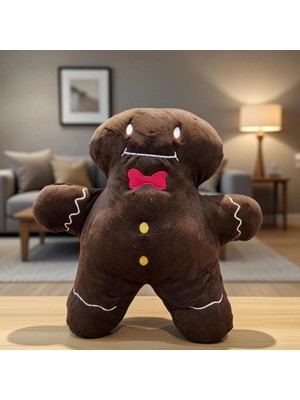 Uravas Store Kurabiye Adam Figürlü Peluş Yastık