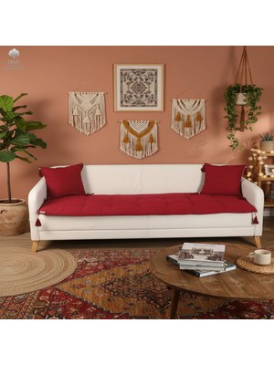Dnc Home Tekstil Keten Evcil Hayvan Dostu Koltuk Pedi/koltuk Şiltesi, Yıkanabilir Ölçü Seçenekli