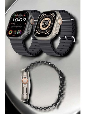 Uravas Store Yeni Nesil Akıllı Saat Titreşimli, Uyku & Takibi, Çift Kordon