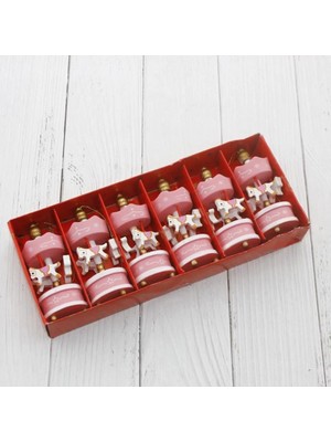 Uravas Store Pembe Mini Atlı Karınca 6 Lı