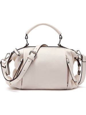 Derimod Kadın Beyaz Uzun Askılı Kol Çantası 26SBD2419FT