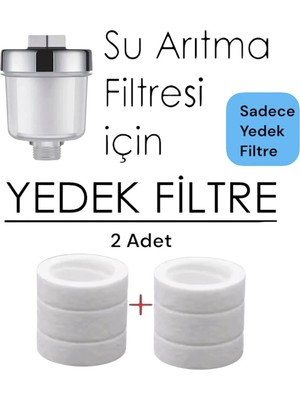 Kireç Önleyici Filtre 2 Adet(Duş,mutfak,lavabo,banyo)