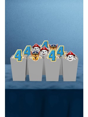 Paw Patrol Temalı 4 Yaş 10'lu Mısır Kutusu