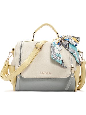 Derimod Kadın Yeşil Uzun Askılı Aksesuar Detaylı Kol Çantası 26PBD240618