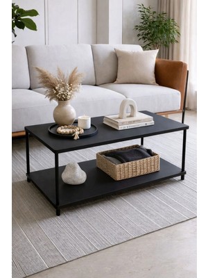 Mooncapella Orta Sehpa Diktörtgen Sehpa Zigon Sehpa Iki Katlı Gazetelikli Sehpa