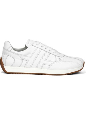 Celal Gültekin Kadın Beyaz Deri Sneaker