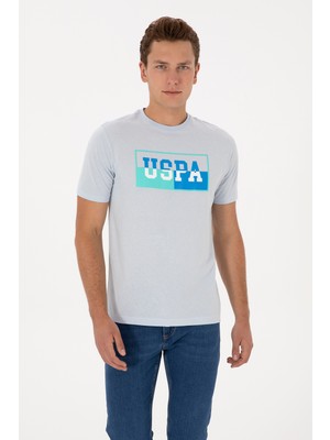U.s. Polo Assn. Erkek Açık Mavi Tişört 50324859-VR003
