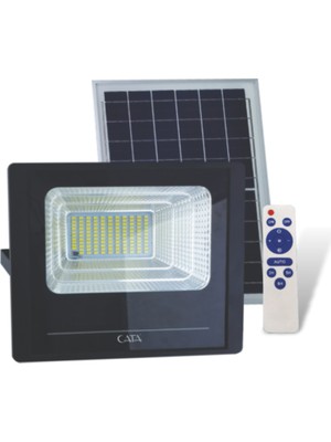 Cata Ct 4648 Kumandalı 120W Solar LED Projektör 6400K Beyaz Işık