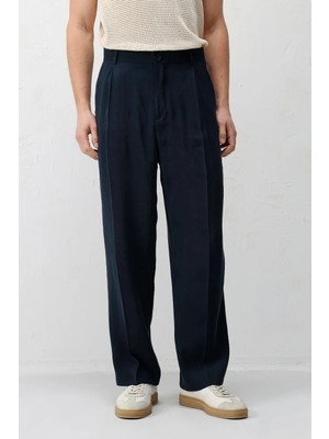 Antioch Lacivert Modal Kumaş Erkek Pantolon