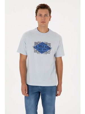 U.s. Polo Assn. Erkek Açık Mavi Tişört 50324811-VR003