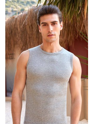 Berrak 1012-13 Erkek 3'lü Ribana Kolsuz Atlet