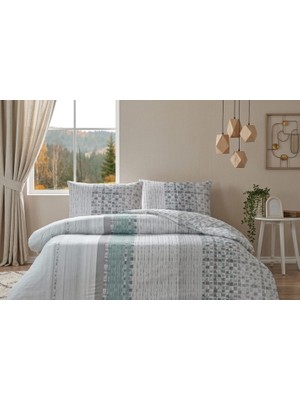 Taç Yeni Sezon Tek Kişilik Nevresim Takımı  ( 120 x 200 cm Lastikli Çarşaflı ) Maxwell Gri