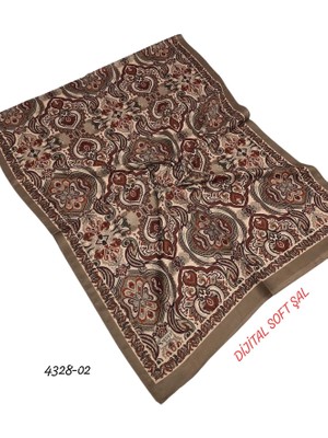 Sedef Dijital Soft Şal