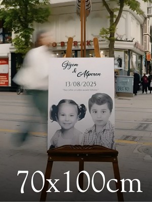 Photonom Düğün Giriş Karşılama Panosu Özel Gün / Düğün & Kına & Nişan & Söz & Doğum Günü