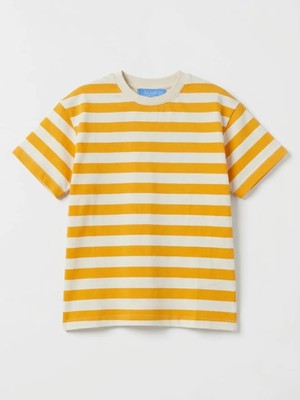 Turuncu Çizgili Kısa Kollu Erkek Çocuk Tshirt