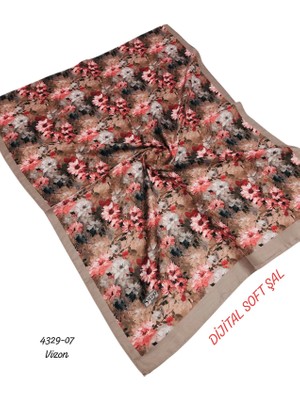 Sedef Dijital Soft Şal