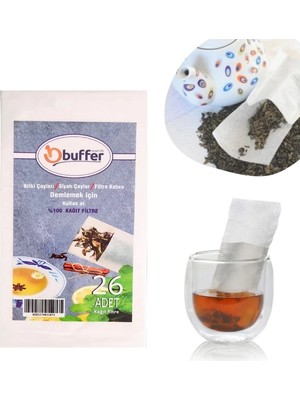 Uravas Store 26 Adet Pratik Kullan At Çay,bitki Çayı,filtre Kahve Demleme Poşeti Süzgeci