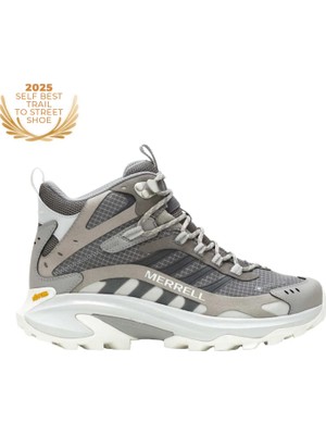 Merrell Moab Speed 2 Mid Gore-Tex Kadın Gri Bot - Gri