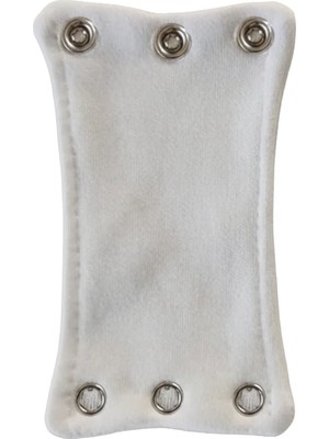 Pamuk Saray Organik Pamuk Body Zıbın Uzatma Aparatı 3 Çıtçıtlı 9,5 mm