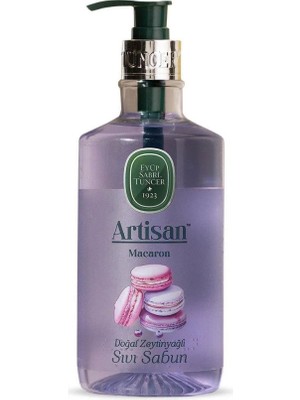 SHC4200 Artisan Doğal Zeytinyağlı Sıvı Sabun 600 ml Macaron