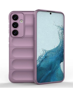 Buğz Samsung Galaxy S24 Kılıf Optimum Silikon - Mor