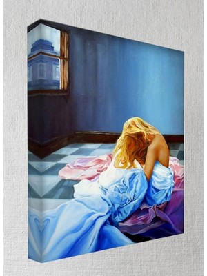 Şehzat Kanvas Tablo - Nü Resimler- NU56