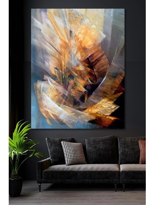 Şehzat Sürreal Mirror Kanvas Tablo