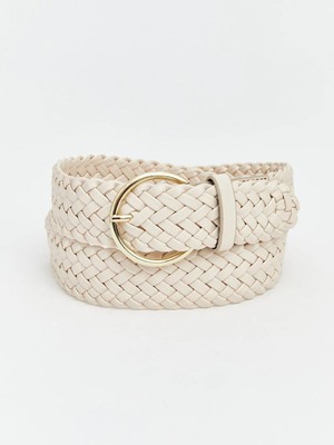 LC Waikiki Örgü Desenli Kadın Kemer  (S6)